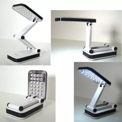 Luminária de mesa LED dobrável KTS 666. Foto 2 do produto.