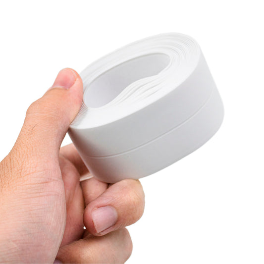 Fita de vedação para porta e janela 3 m x 3,5 cm, Cor: Branco. Foto 2 do produto.