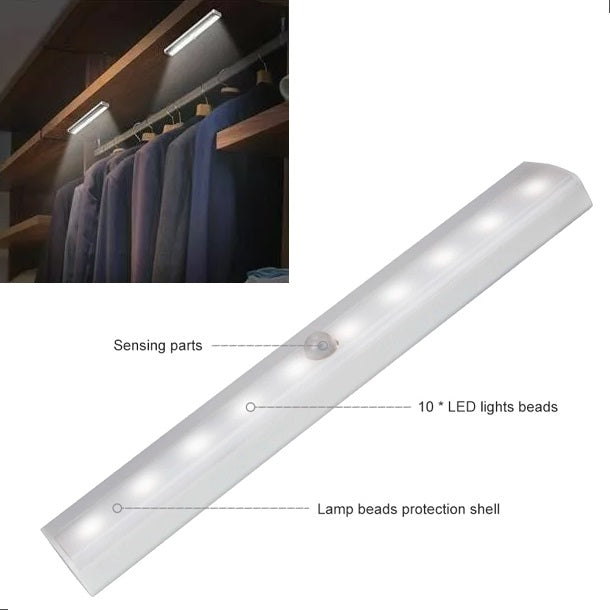 Luminária LED Motion Light com sensor de movimento. Foto 3 do produto.