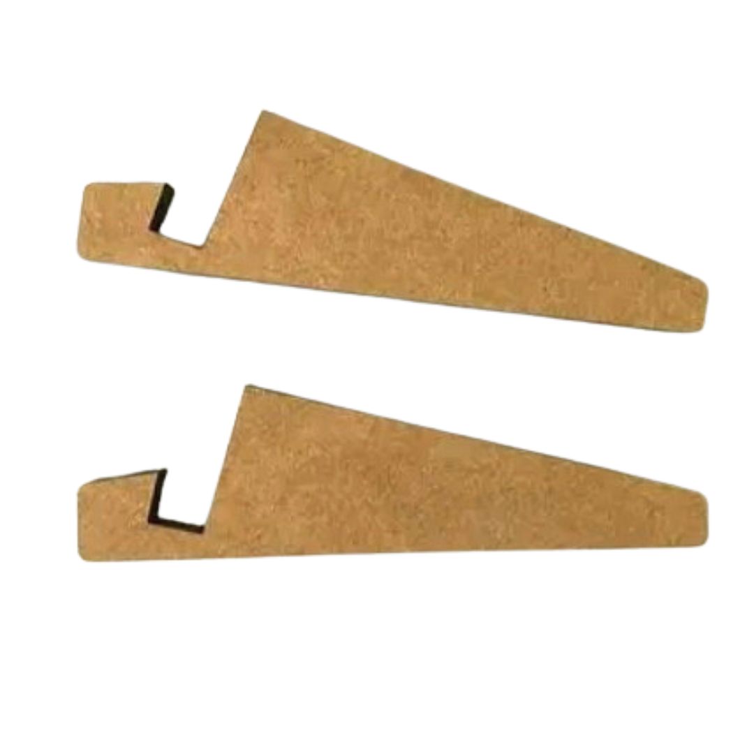 Kit de suportes de MDF de 6 mm para azulejos e quadros, Quantidade: 50 pares. Foto 3 do produto.