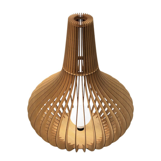 Luminária de chão Boituva em MDF, Tamanho: 90 × 60 cm. Foto 1 do produto.