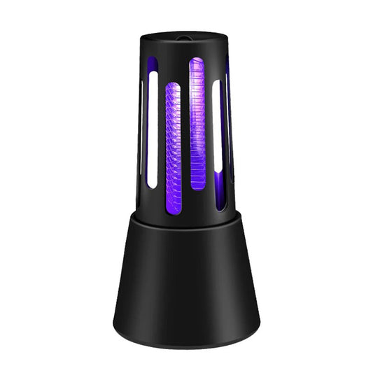 Armadilha para insetos com LED e alimentação USB, Cor: Preto. Foto 1 do produto.