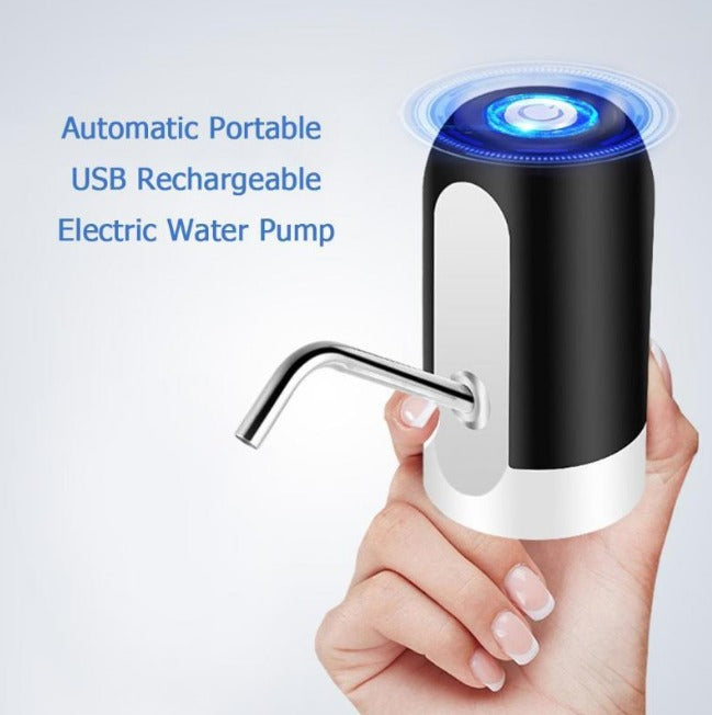 Bomba elétrica USB para galão de água. Foto 5 do produto.