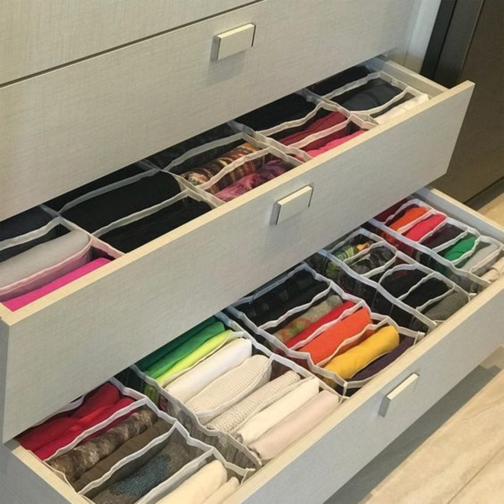 Colmeia organizadora branca com divisórias, variante — vista 3