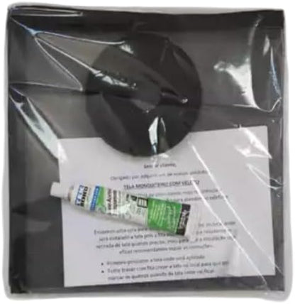 Tela Mosquiteira LLEV Preta em Fibra de Vidro com Velcro 1,50 x 1,00 m — imagem 6