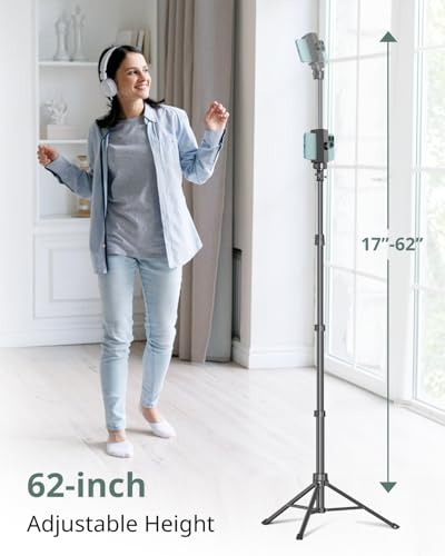 Tripé SENSYNE para Celular Preto 157,5 cm com Controle Remoto — imagem 3