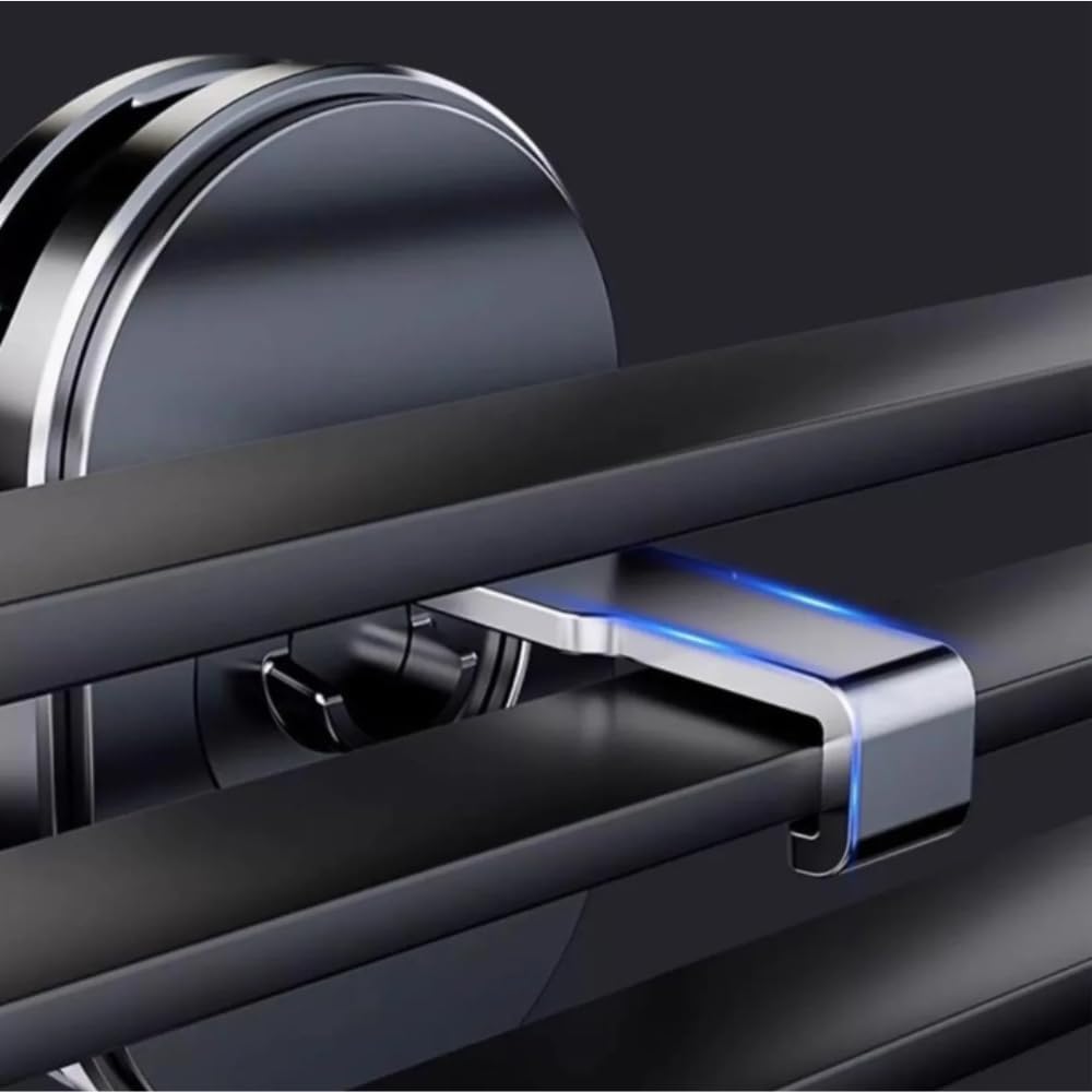 Suporte Veicular 360° Preto em ABS para Saída de Ar — imagem 4