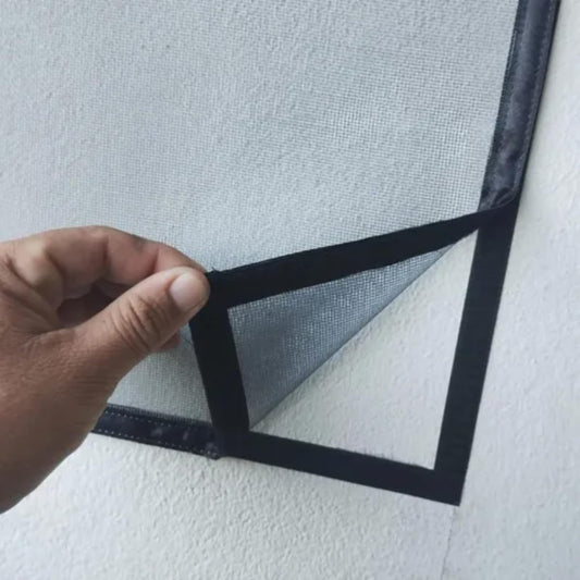 Tela Mosquiteira LLEV Preta em Fibra de Vidro com Velcro 1,50 x 1,00 m — imagem 2