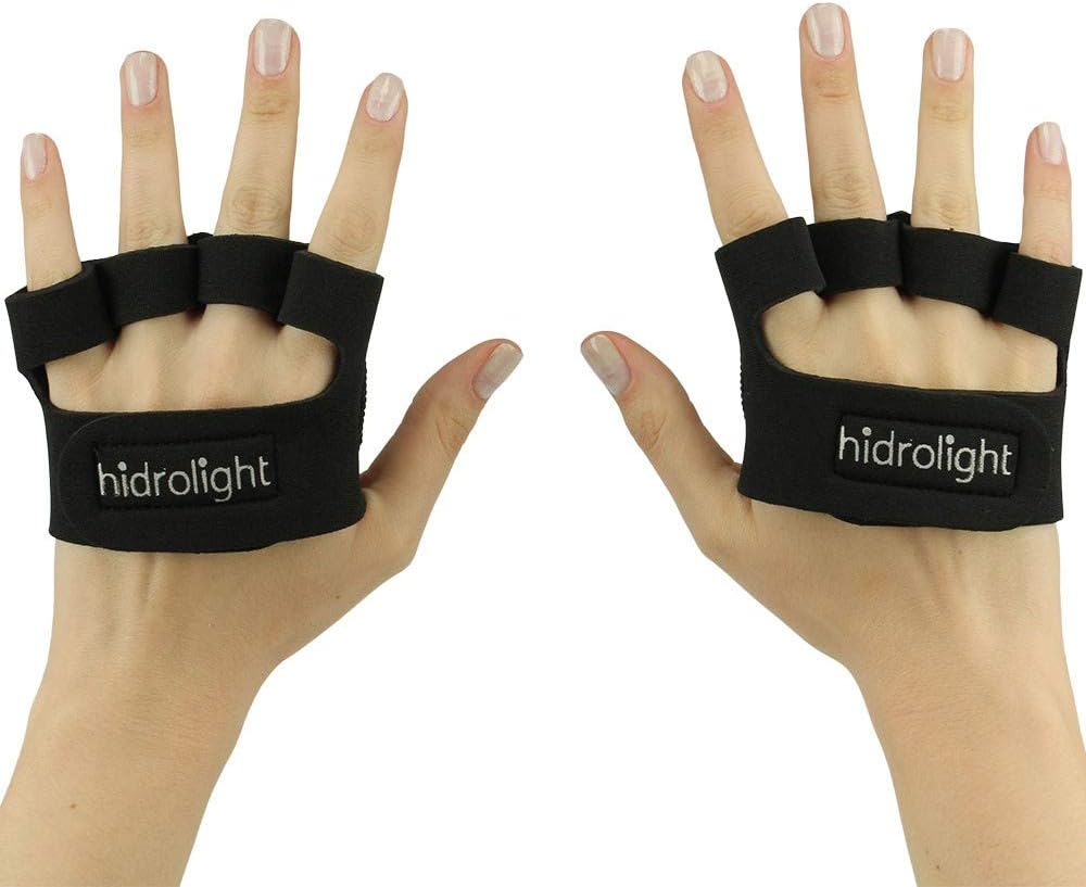 Protetor Palmar Hidrolight Mini Palma Preto Tamanho M - Par