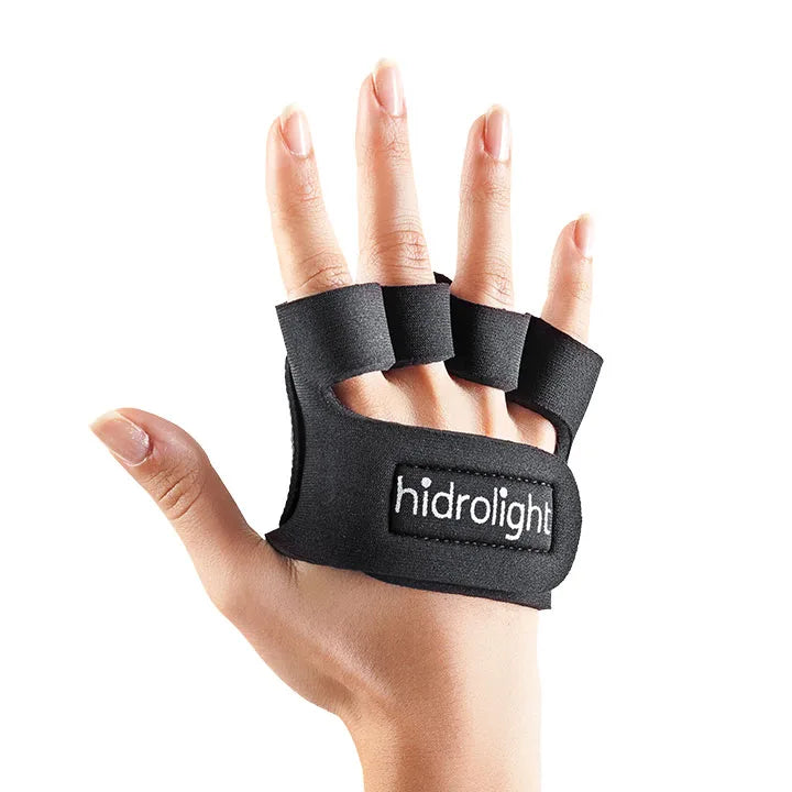 Protetor Palmar Hidrolight Mini Palma Preto Tamanho M - Par — imagem 3
