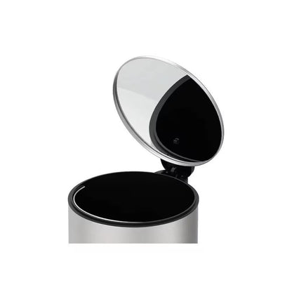 Lixeira Brinox Spin Inox 12 L com Pedal e Balde Removível — imagem 2