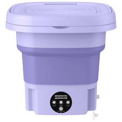 Mini máquina de lavar e secar dobrável 11 litros bivolt. Foto 1 do produto.