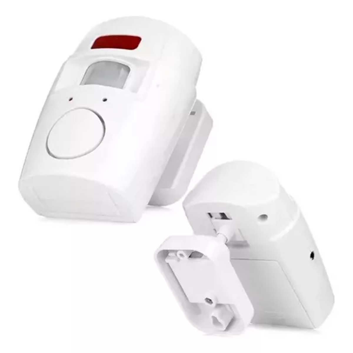 Alarme residencial sem fio com sensor e 2 controles. Foto 1 do produto.