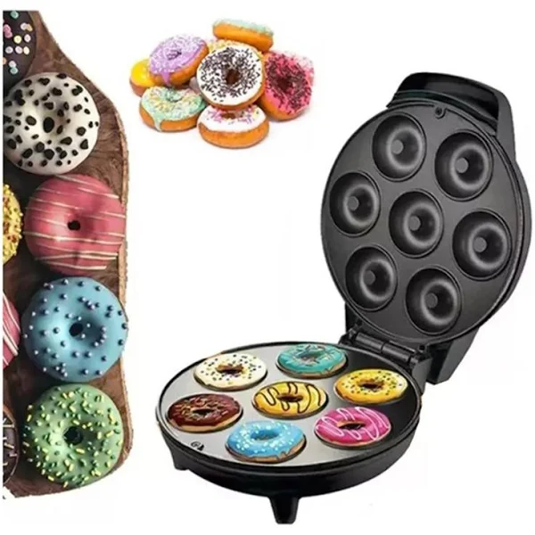 Máquina de donuts para 7 rosquinhas 110 V. Foto 5 do produto.