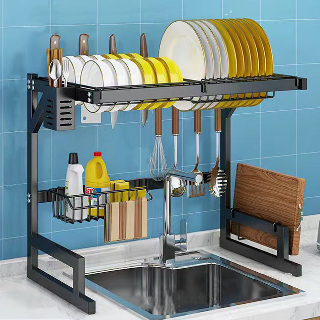 Escorredor de louças suspenso de aço inox. Foto 3 do produto.