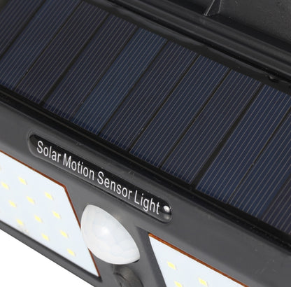 Arandela solar de parede com 30 LEDs e sensor de presença. Foto 4 do produto.