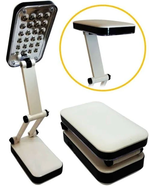 Luminária de mesa LED dobrável KTS 666. Foto 4 do produto.