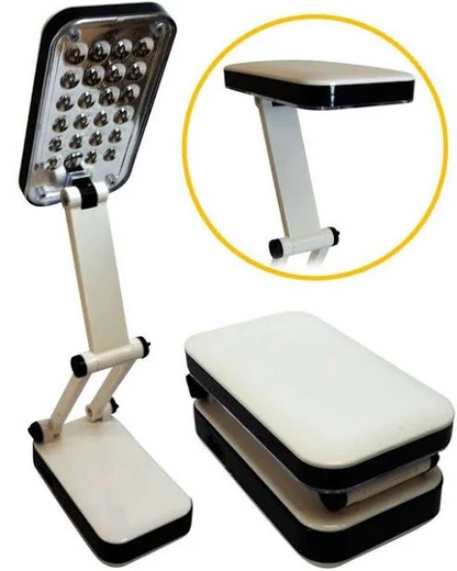 Luminária de mesa LED dobrável KTS 666. Foto 4 do produto.