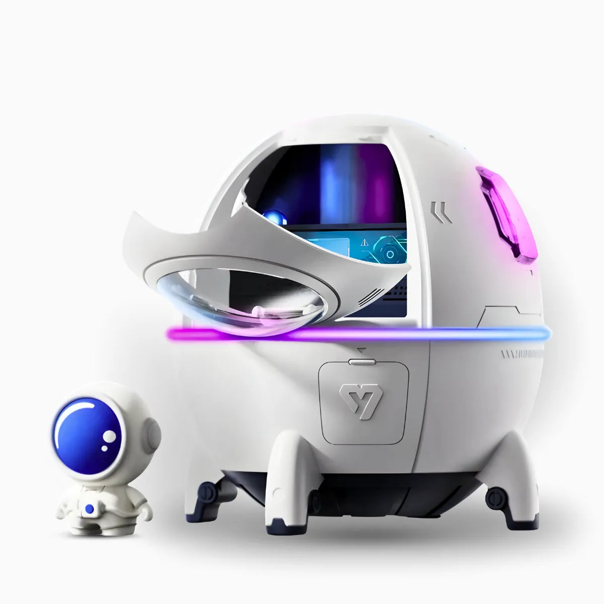 Umidificador espacial com astronauta. Foto 1 do produto.