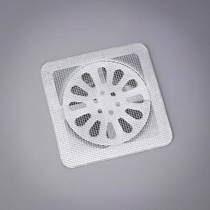 Telas adesivas descartáveis para ralos, kit de 10. Foto 2 do produto.