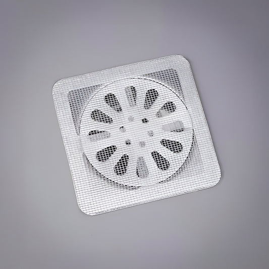 Telas adesivas descartáveis para ralos, kit de 10. Foto 2 do produto.