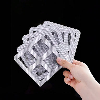 Telas adesivas descartáveis para ralos, kit de 10. Foto 4 do produto.