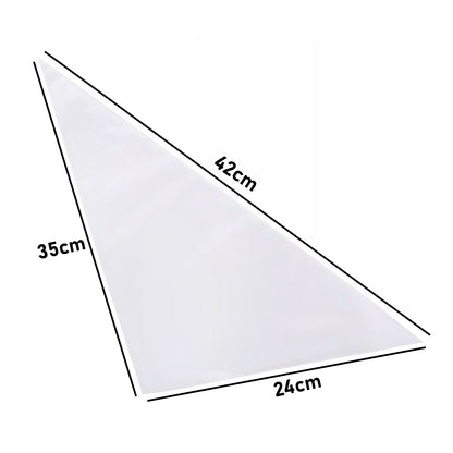 Sacos descartáveis de confeitar de 42 cm, 50 unidades. Foto 4 do produto.