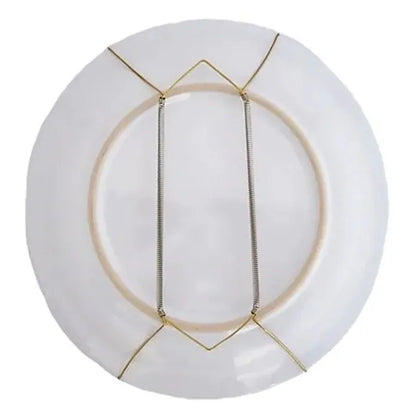 Suporte de mola para pratos decorativos de parede, Tamanho: Tabuleiro (35 a 45 cm). Foto 1 do produto.