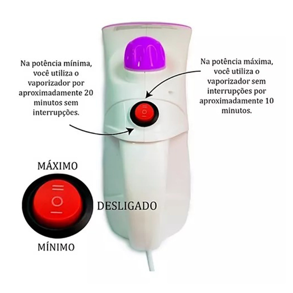 Vaporizador vertical de roupas 250 ml. Foto 5 do produto.