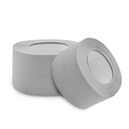 Fita de vedação para porta e janela 3 m x 3,5 cm, Cor: Cinza. Foto 1 do produto.