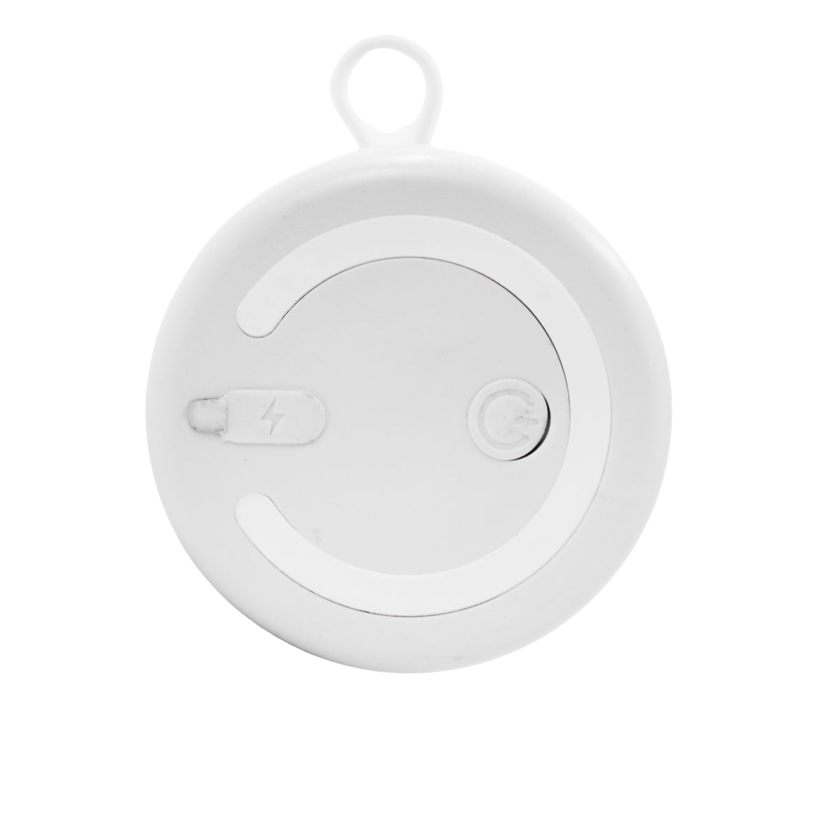 Mini liquidificador portátil USB, branco. Foto 2 do produto.