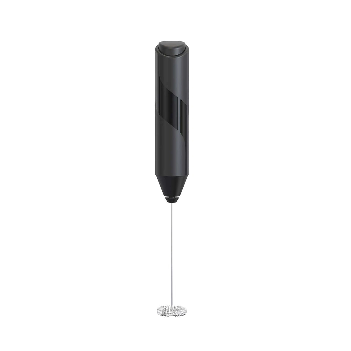 Mini misturador de bebidas de inox a pilhas. Foto 1 do produto.
