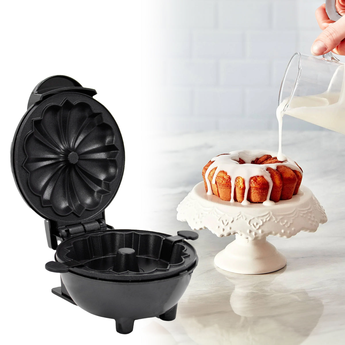 Mini máquina de bolos Cake Maker 110 V, Cor: Vermelho. Foto 1 do produto.