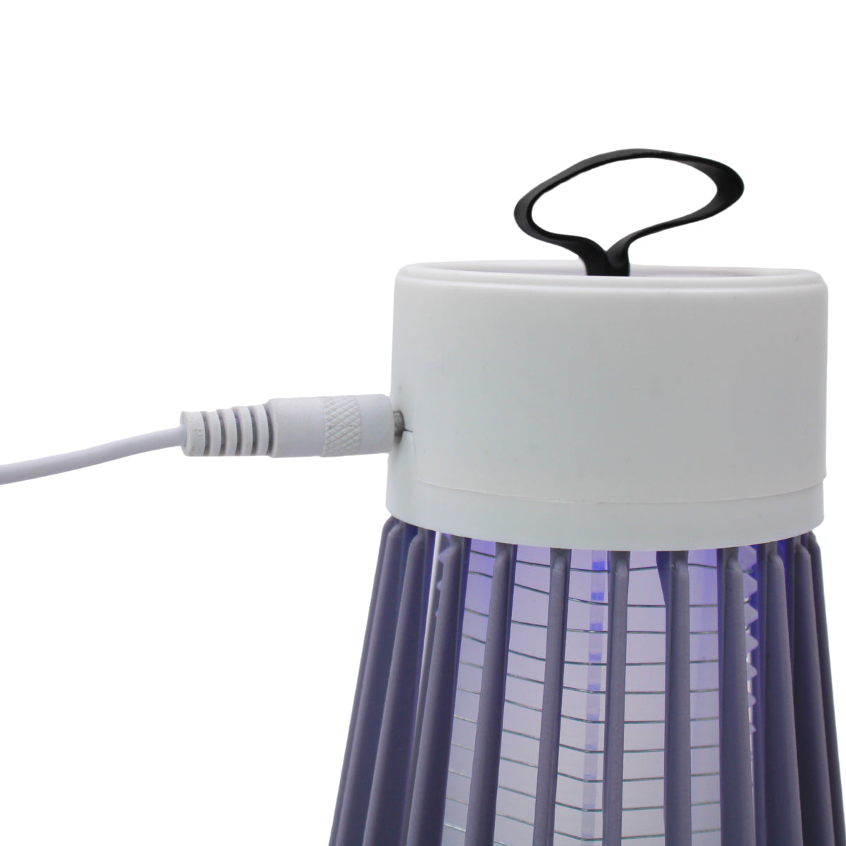 Armadilha elétrica para insetos com LED UV e USB, verde. Foto 2 do produto.
