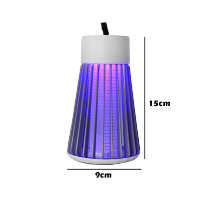Armadilha elétrica para insetos com LED UV e USB, verde. Foto 4 do produto.