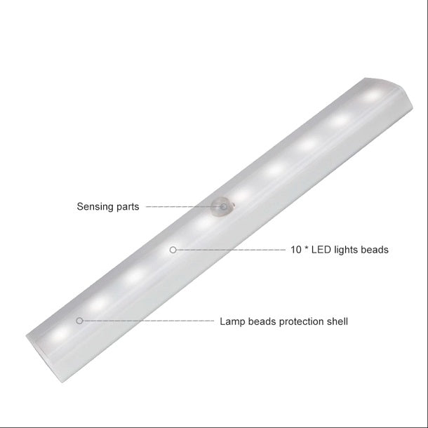 Luminária LED Motion Light com sensor de movimento. Foto 1 do produto.