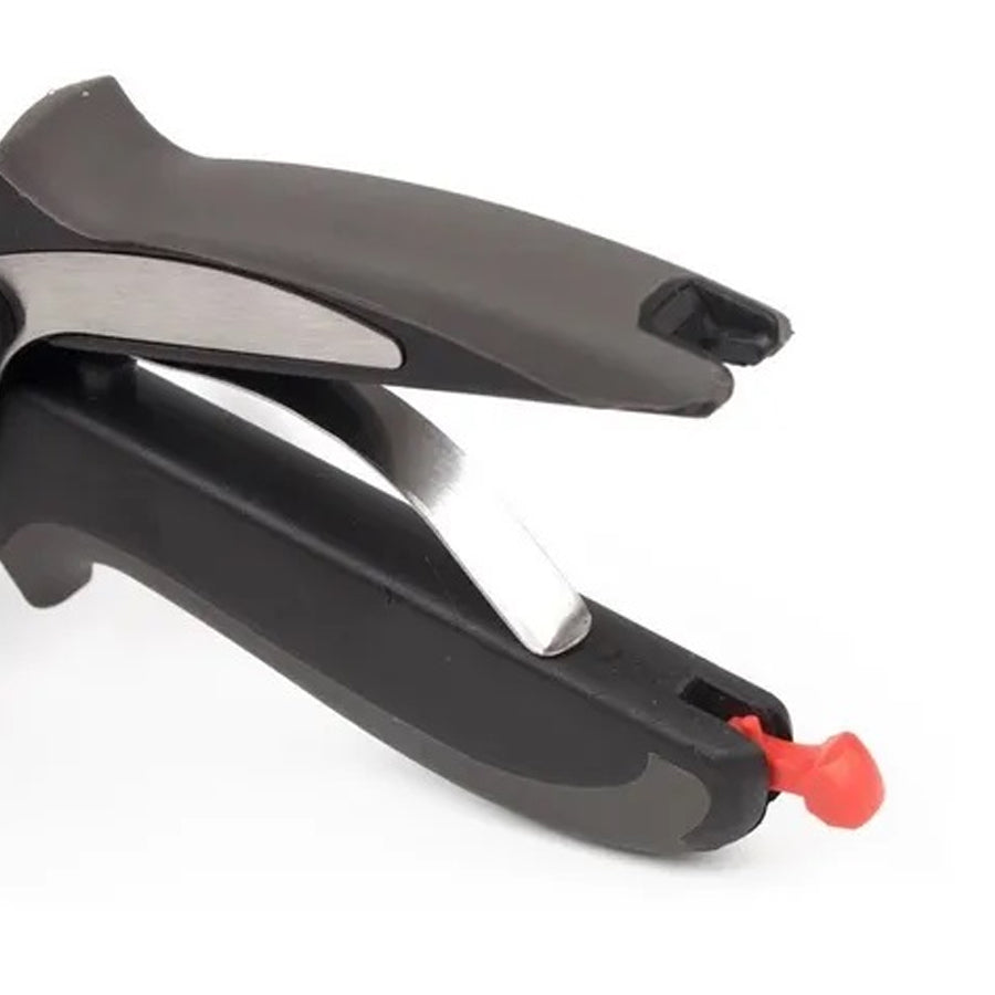 Tesoura-faca de inox Clever Cutter 2 em 1. Foto 3 do produto.