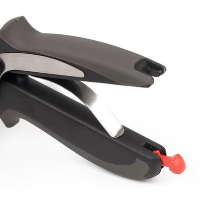 Tesoura-faca de inox Clever Cutter 2 em 1. Foto 3 do produto.