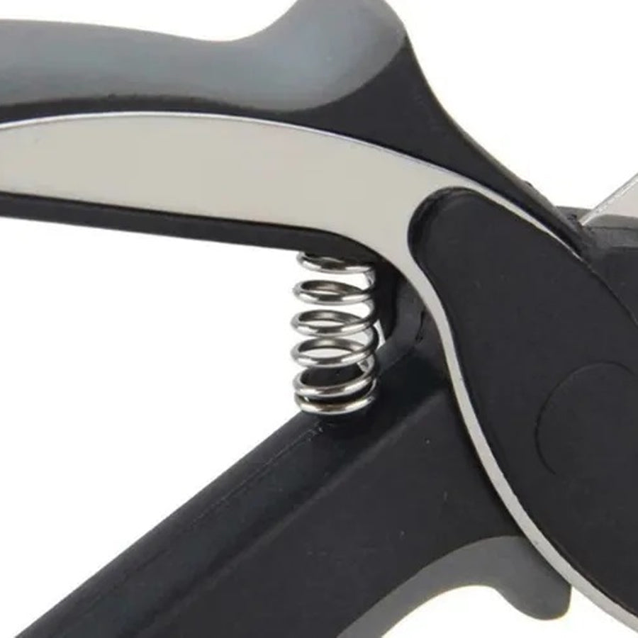 Tesoura-faca de inox Clever Cutter 2 em 1. Foto 4 do produto.