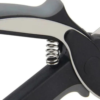 Tesoura-faca de inox Clever Cutter 2 em 1. Foto 4 do produto.