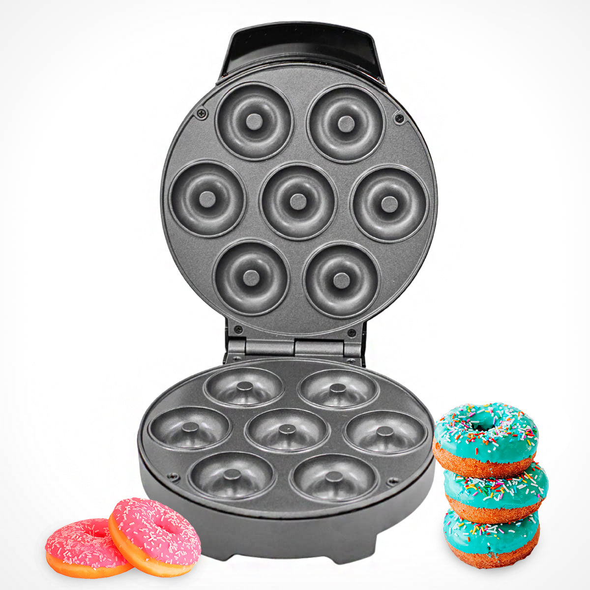 Máquina de donuts 1000 W 110 V. Foto 1 do produto.