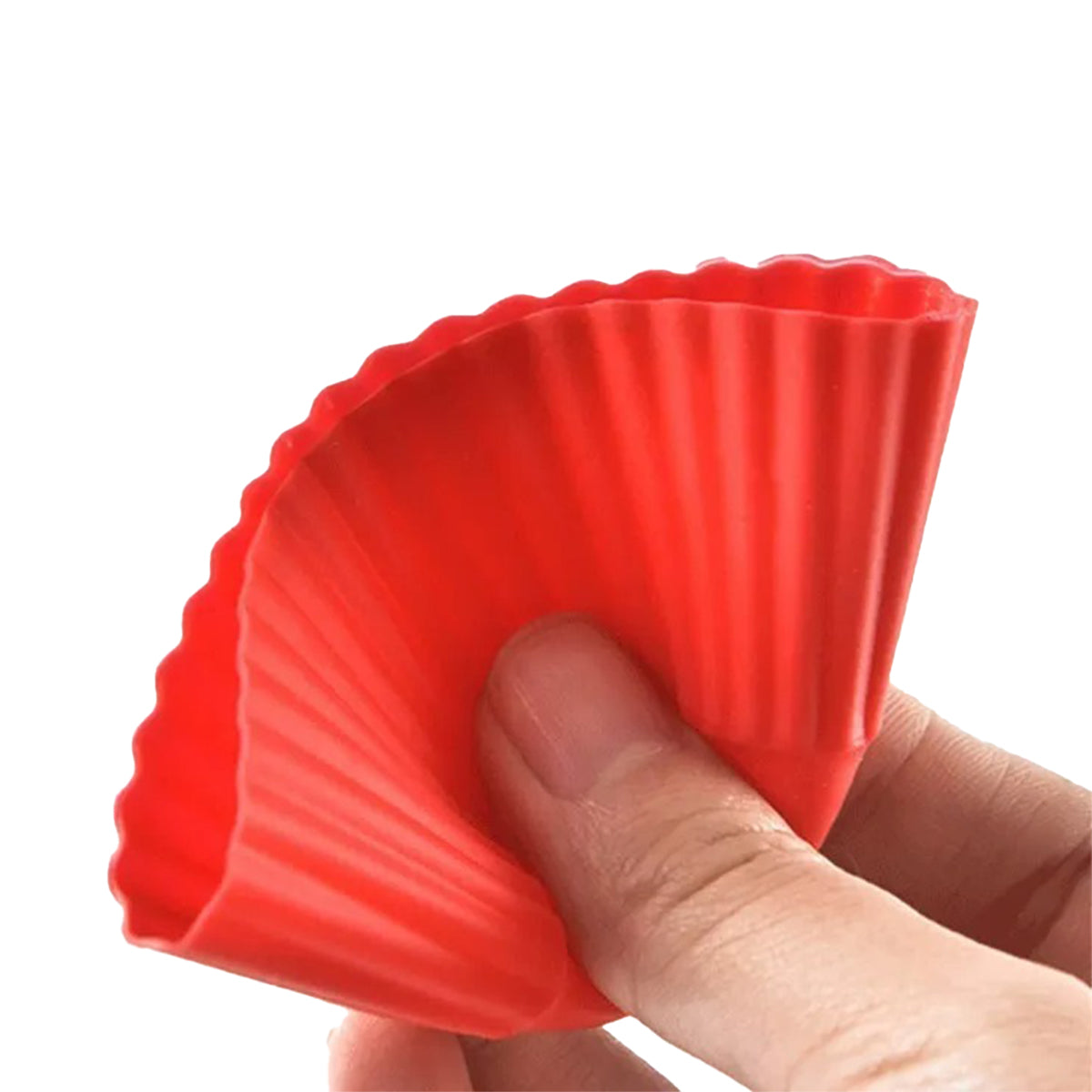 Formas de silicone para mini cupcakes, kit de 12. Foto 3 do produto.