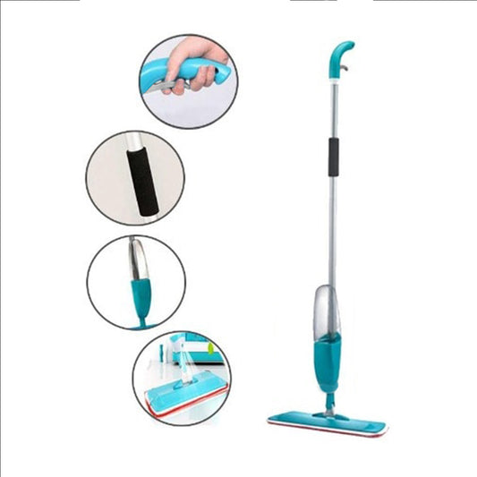 Mop com reservatório de água e spray. Foto 1 do produto.