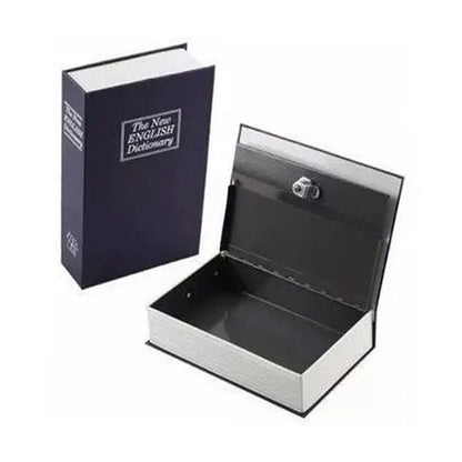 Cofre em formato de livro dicionário de inglês, Tamanho: Pequeno. Foto 2 do produto.