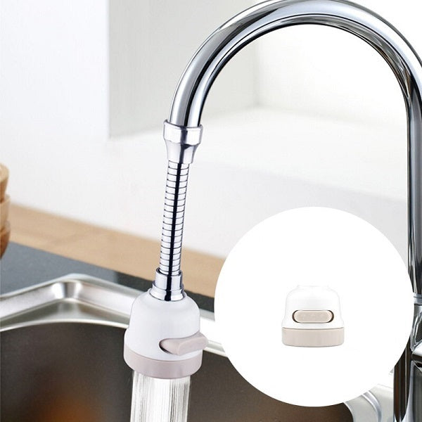Arejador de torneira giratório 360° com extensor. Foto 1 do produto.
