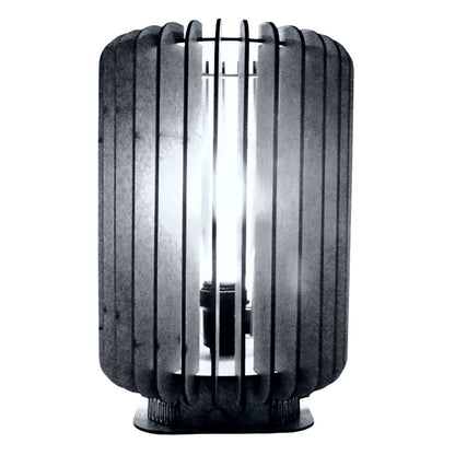 Abajur de mesa Athenas, Cor: Preto. Foto 1 do produto.