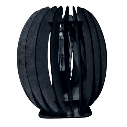 Abajur de mesa Ravena, Cor: Preto. Foto 1 do produto.