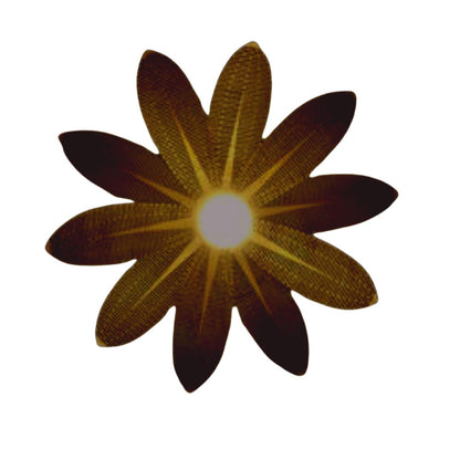 Luminária pendente Girassol em MDF, Cor: Marrom. Foto 1 do produto.