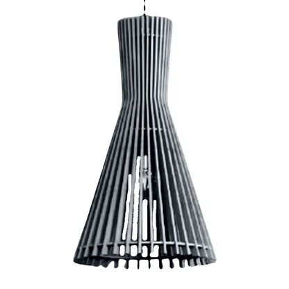 Luminária pendente Turin em MDF, Cor: Preto. Foto 1 do produto.