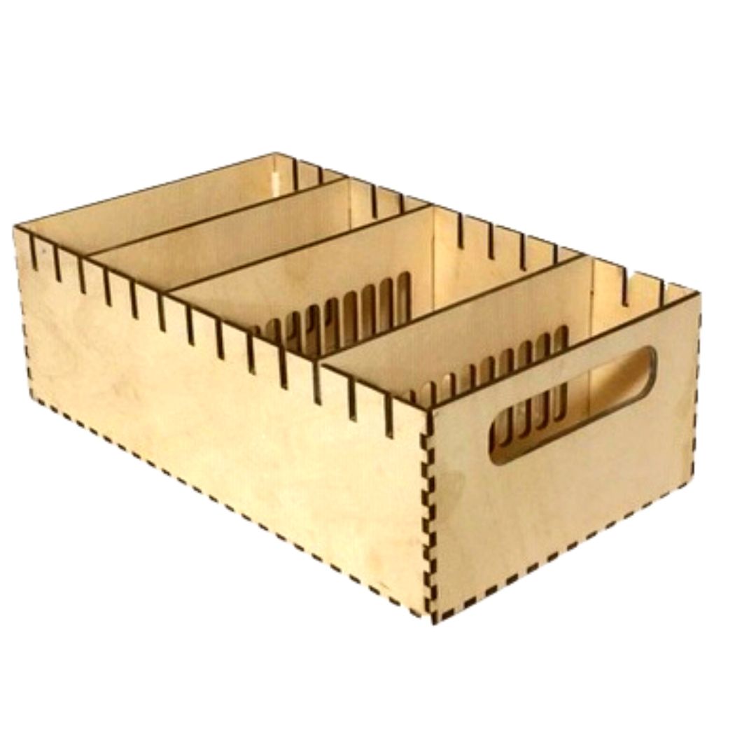 Organizador com divisórias ajustáveis. Foto 2 do produto.